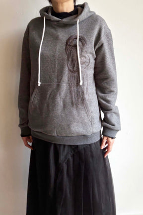 タイムエンブロイダリーパーカー