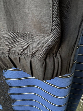ボリュームスリーブメッシュブルゾン　商品説明