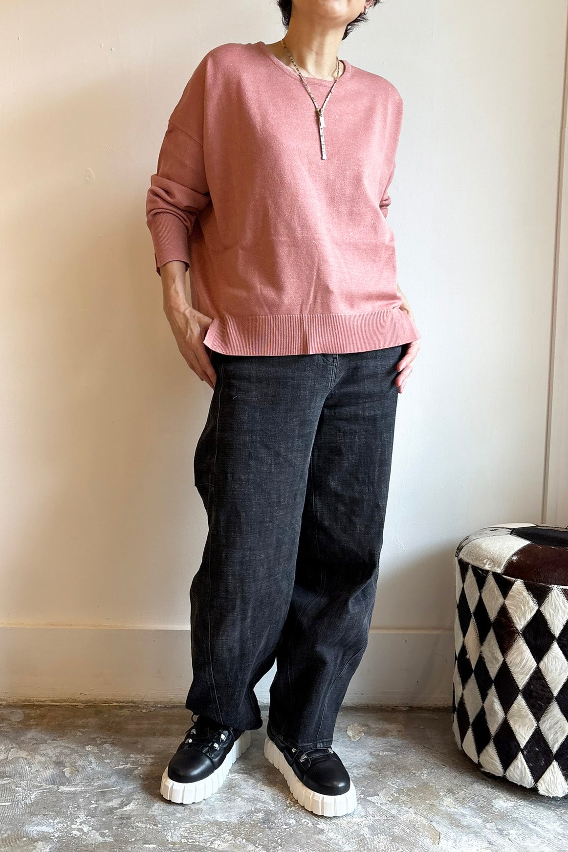 ギャラクシーニットプルオーバー