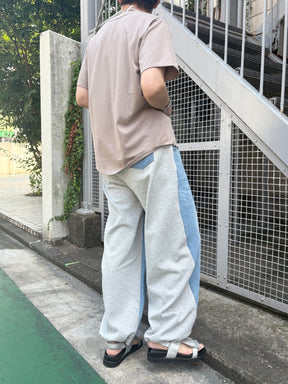 デニムスウェットパンツ