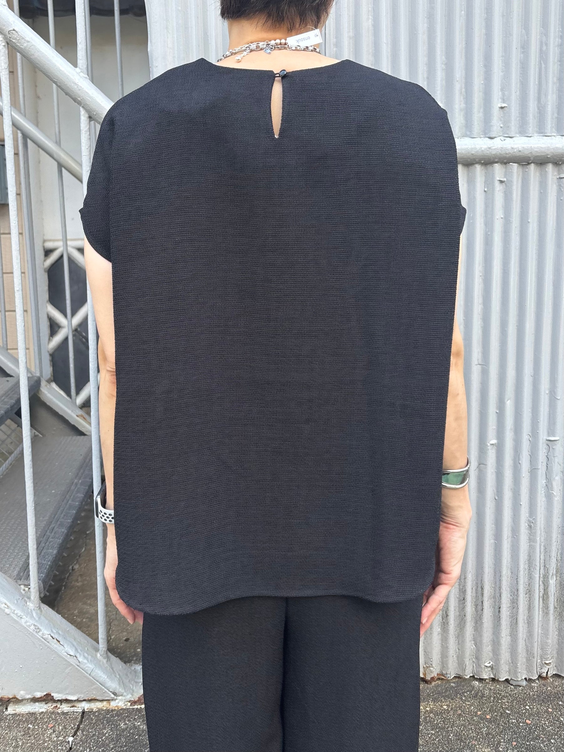 サマーツイード裾レースTOPS