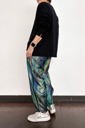 チュールプリントパンツ