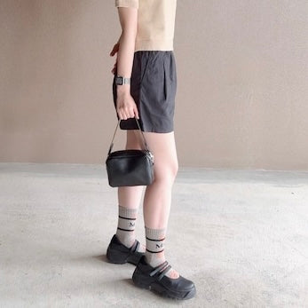 【期間限定】 kotty ポーチバッグ シュリンクレザー