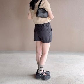 【期間限定】 kotty ポーチバッグ シュリンクレザー