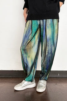 チュールプリントパンツ