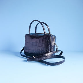 【期間限定】 kotty 2wayショルダーバッグ クロコ型押しレザー