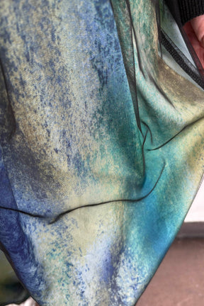 チュールプリントパンツ