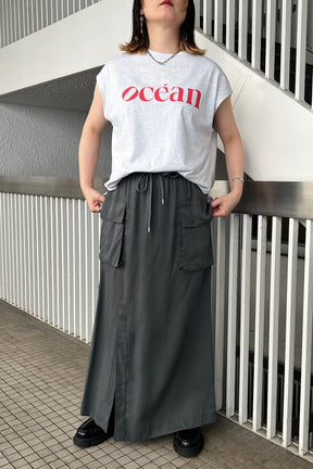 シンプルロゴフレンチTシャツ