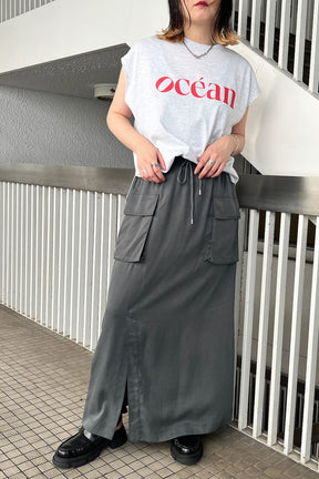 シンプルロゴフレンチTシャツ