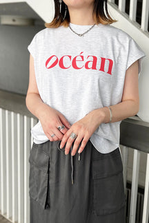 シンプルロゴフレンチTシャツ