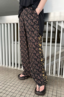 パターンミックスパンツ