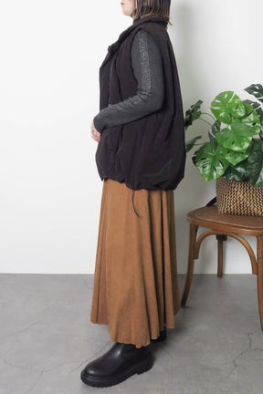 サイドラメラインタートルニット