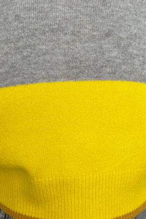 配色エアリーニット