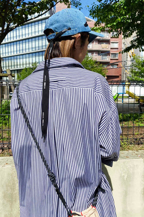 TICCA(ティッカ)ストライプロングシャツ TBDS-017