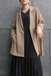 トレンド　Dignite collier (ディニテ コリエ) ラフジャケット サマー　ジャケット　女性　レディース　30代　40代　50代