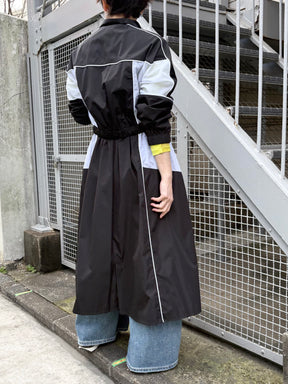 ２WAYバイカラースポーティーコート