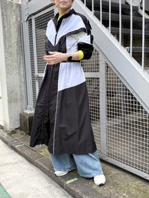 ２WAYバイカラースポーティーコート