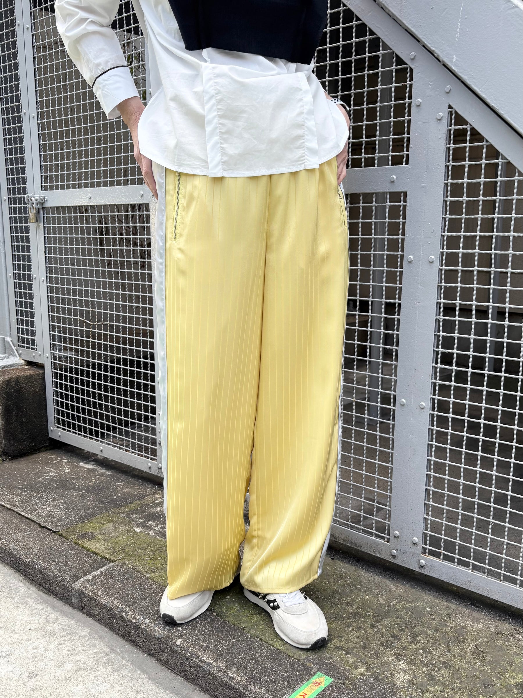 シャードーストライプラインパンツ