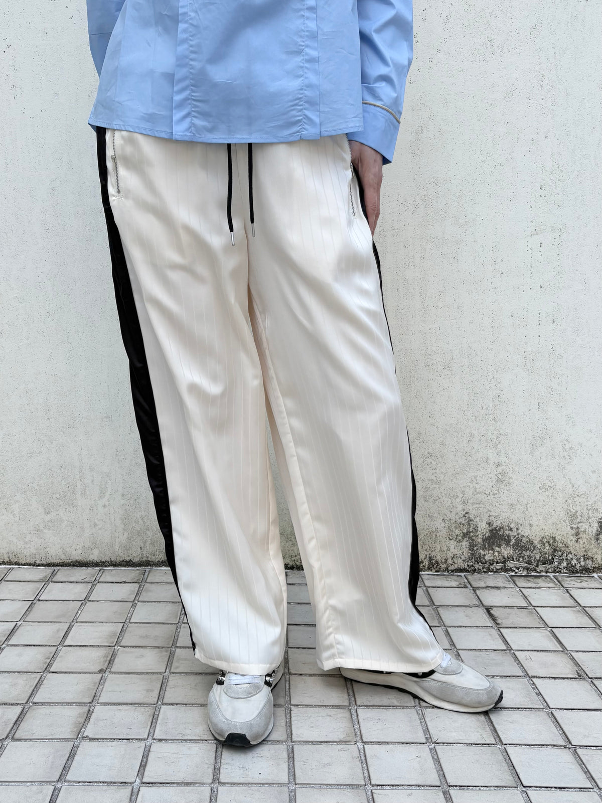 シャードーストライプラインパンツ