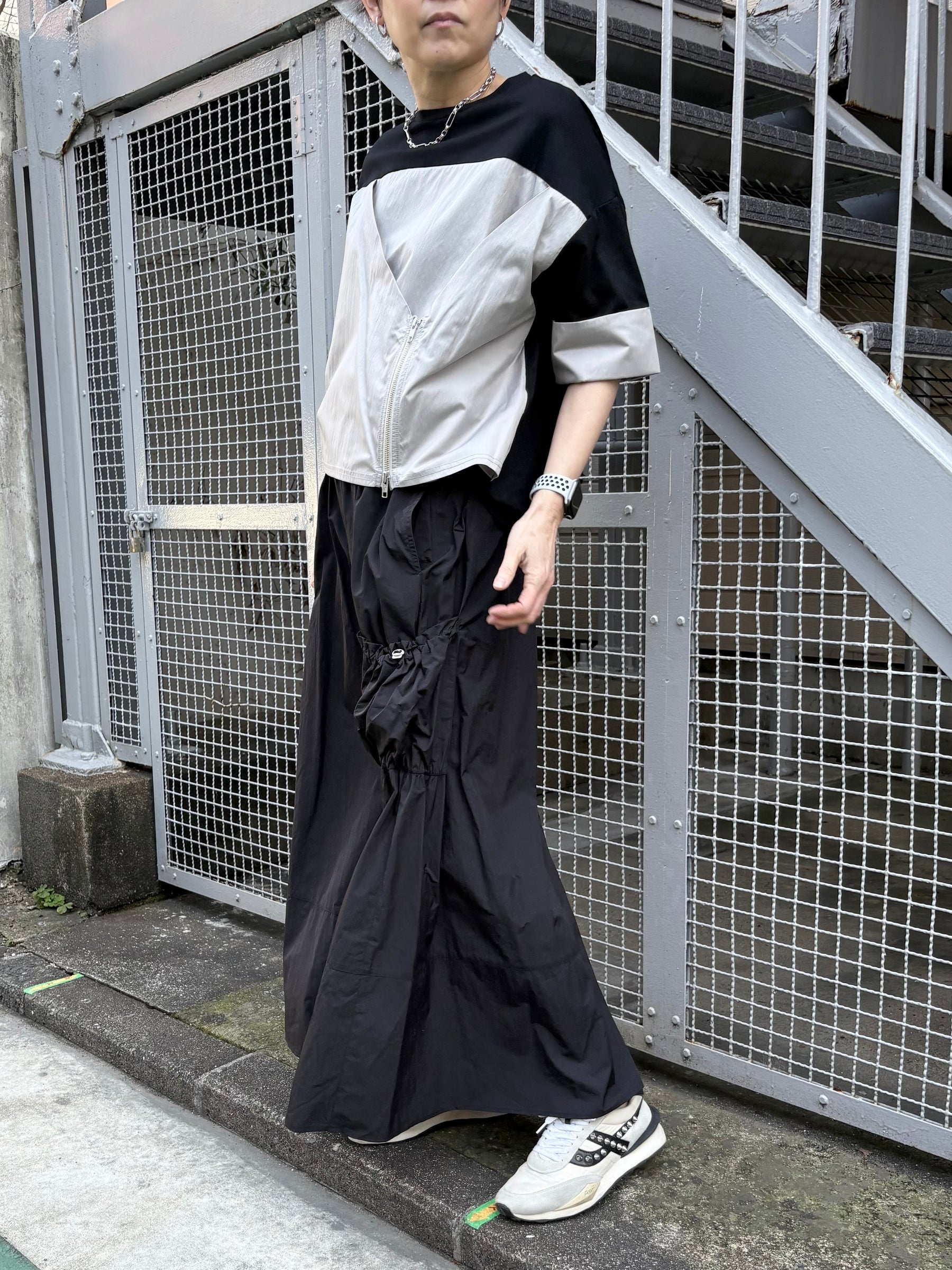 ワイドポケットスカート.