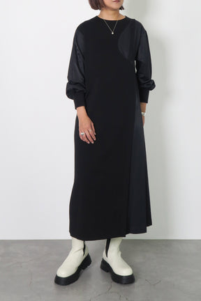 MARECHAL TERRE　(マルシャルテル) レイヤードワンピース　zmt235op501　レディース/ロングワンピ/Aライン/Tシャツ
