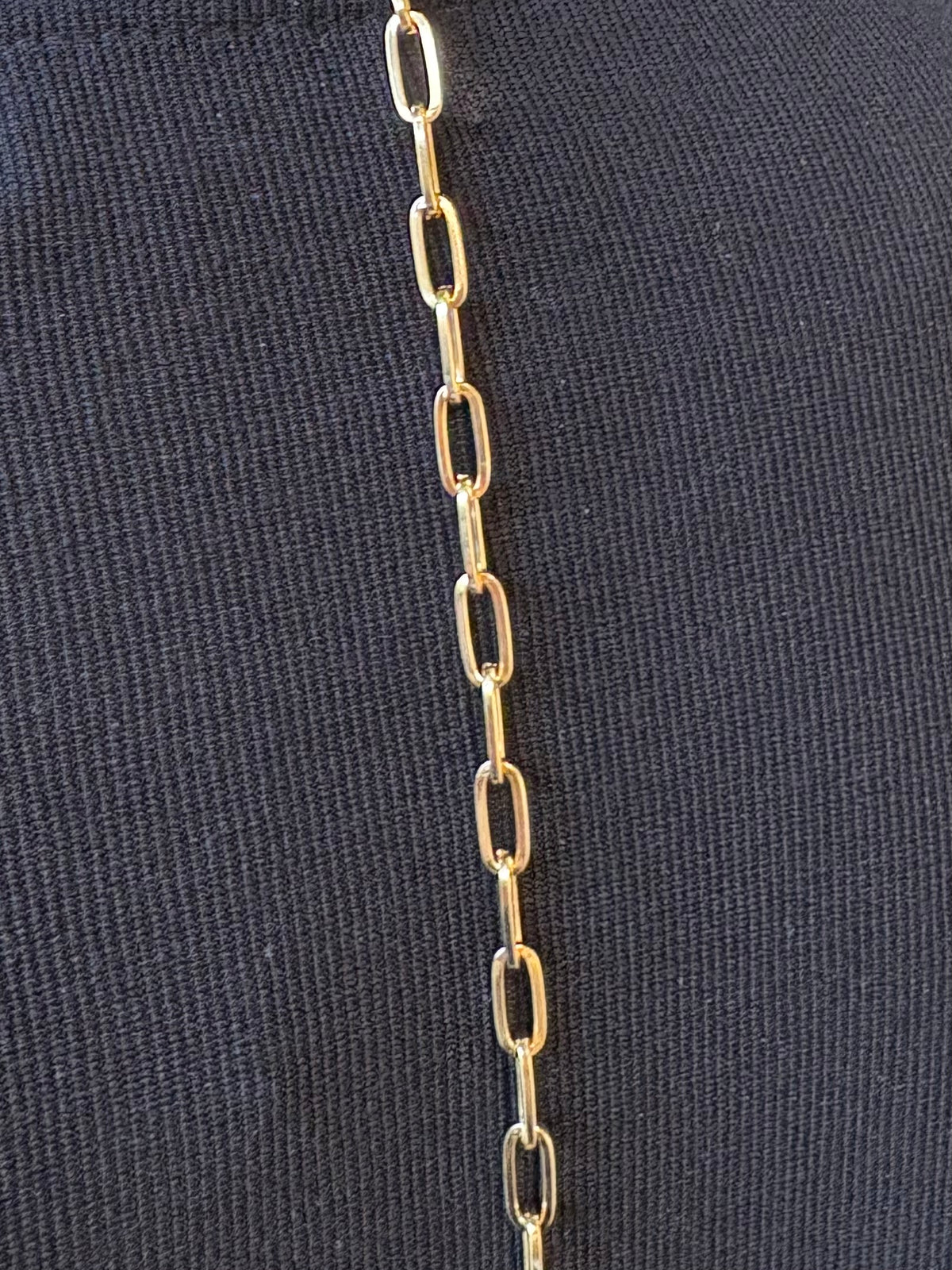 パール×バロックチェーン 3wayネックレス