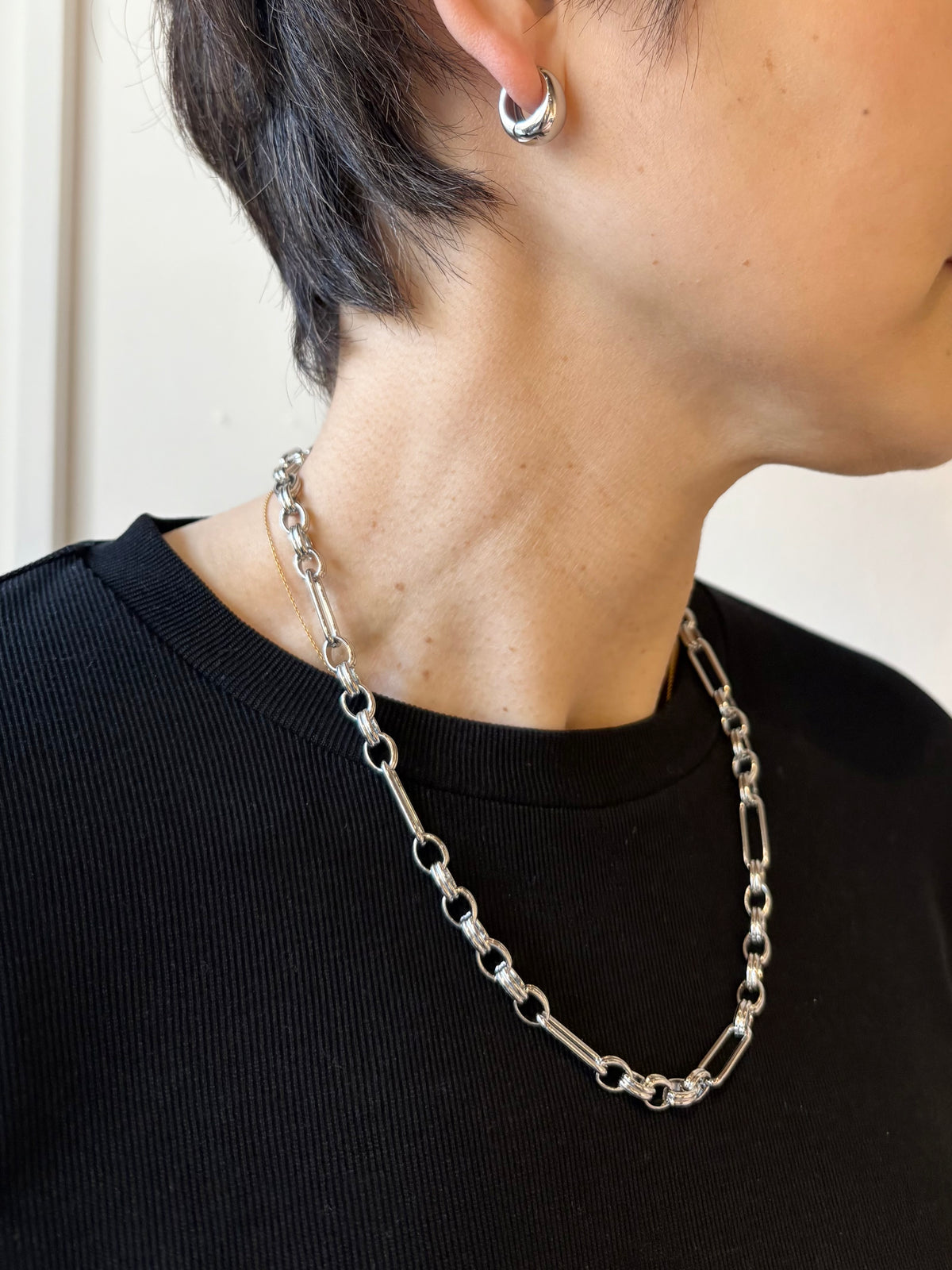 ミックスチェーンネックレス