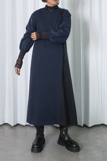 MARECHAL TERRE　(マルシャルテル) レイヤードワンピース　zmt235op501　レディース/ロングワンピ/Aライン/Tシャツ