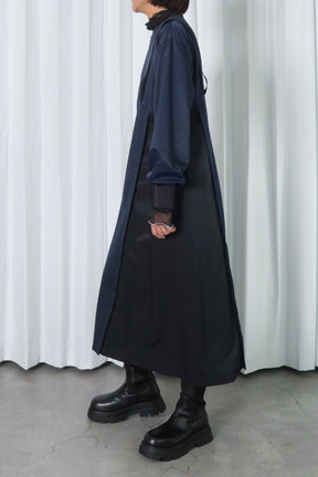 MARECHAL TERRE　(マルシャルテル) レイヤードワンピース　zmt235op501　レディース/ロングワンピ/Aライン/Tシャツ