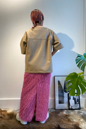 フサフサタイトスカート