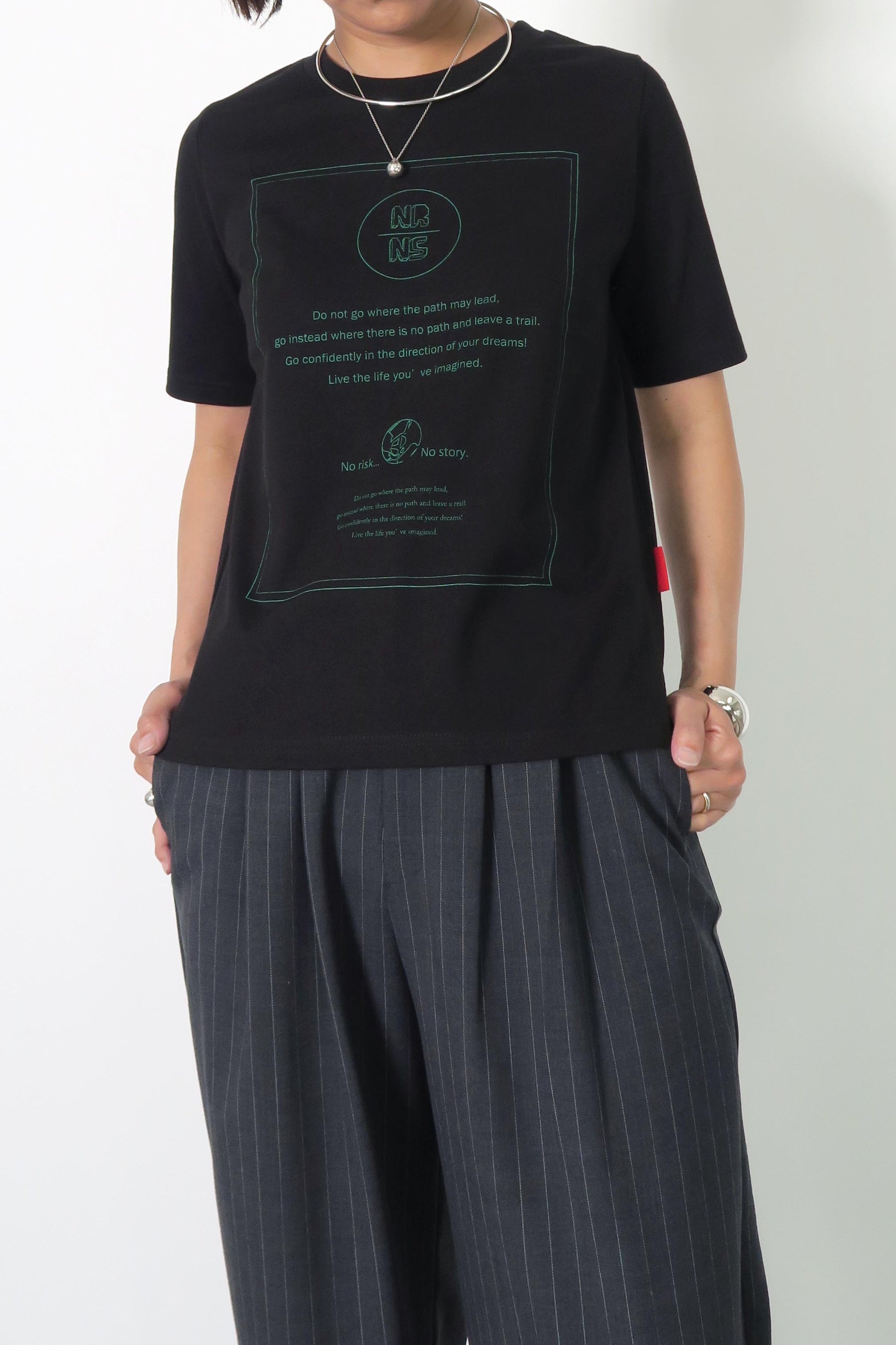 sfide (スフィーデ) NRNSロゴTシャツ 1232057 レディース/トレンド/半袖/大人