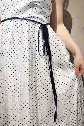 Kaene(カエン)ドットフロッキーベアワンピース　100249