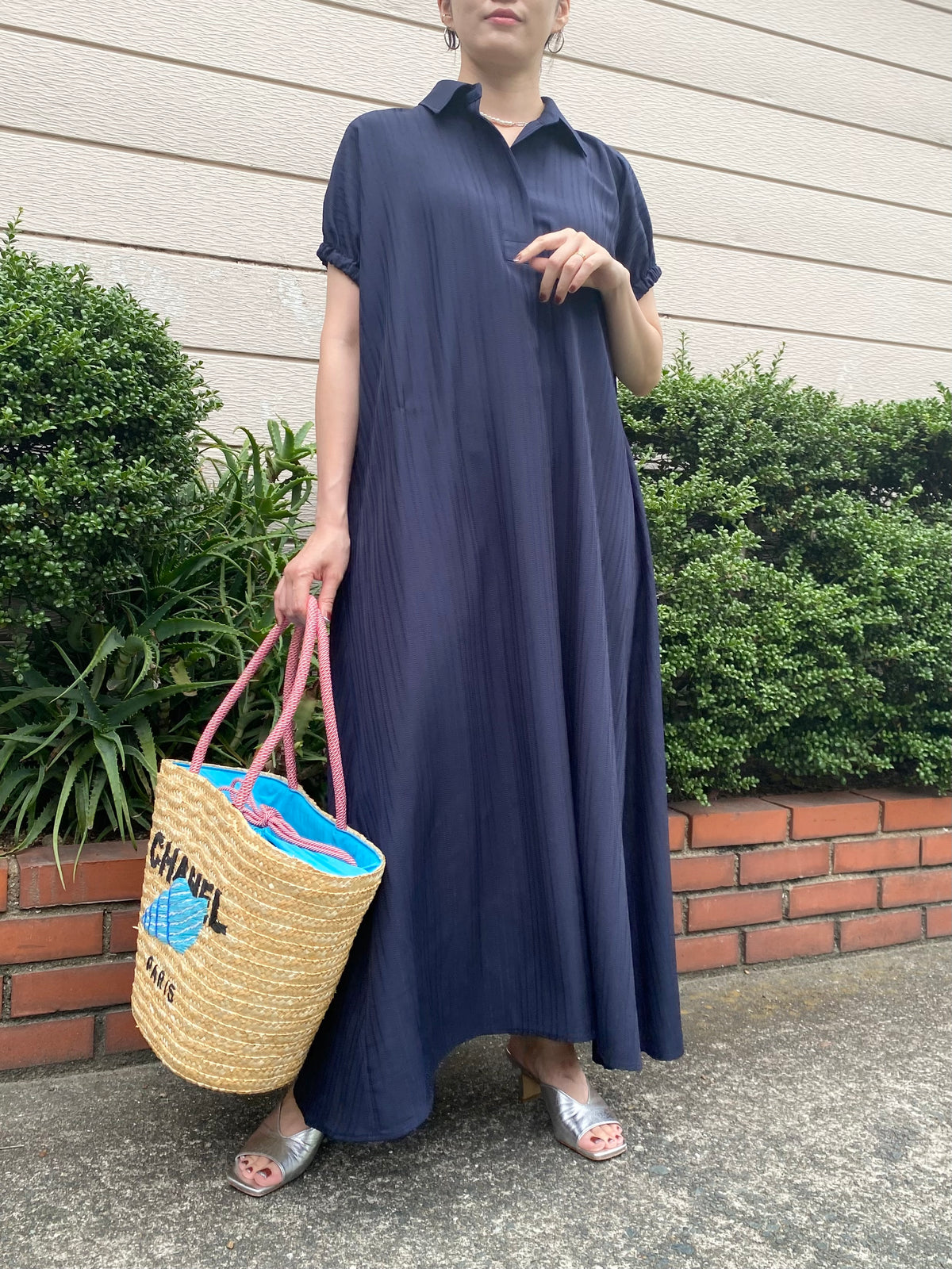 BIGシャツワンピース