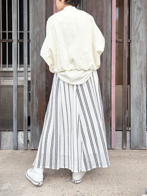 ラッセルレースストライプスカート