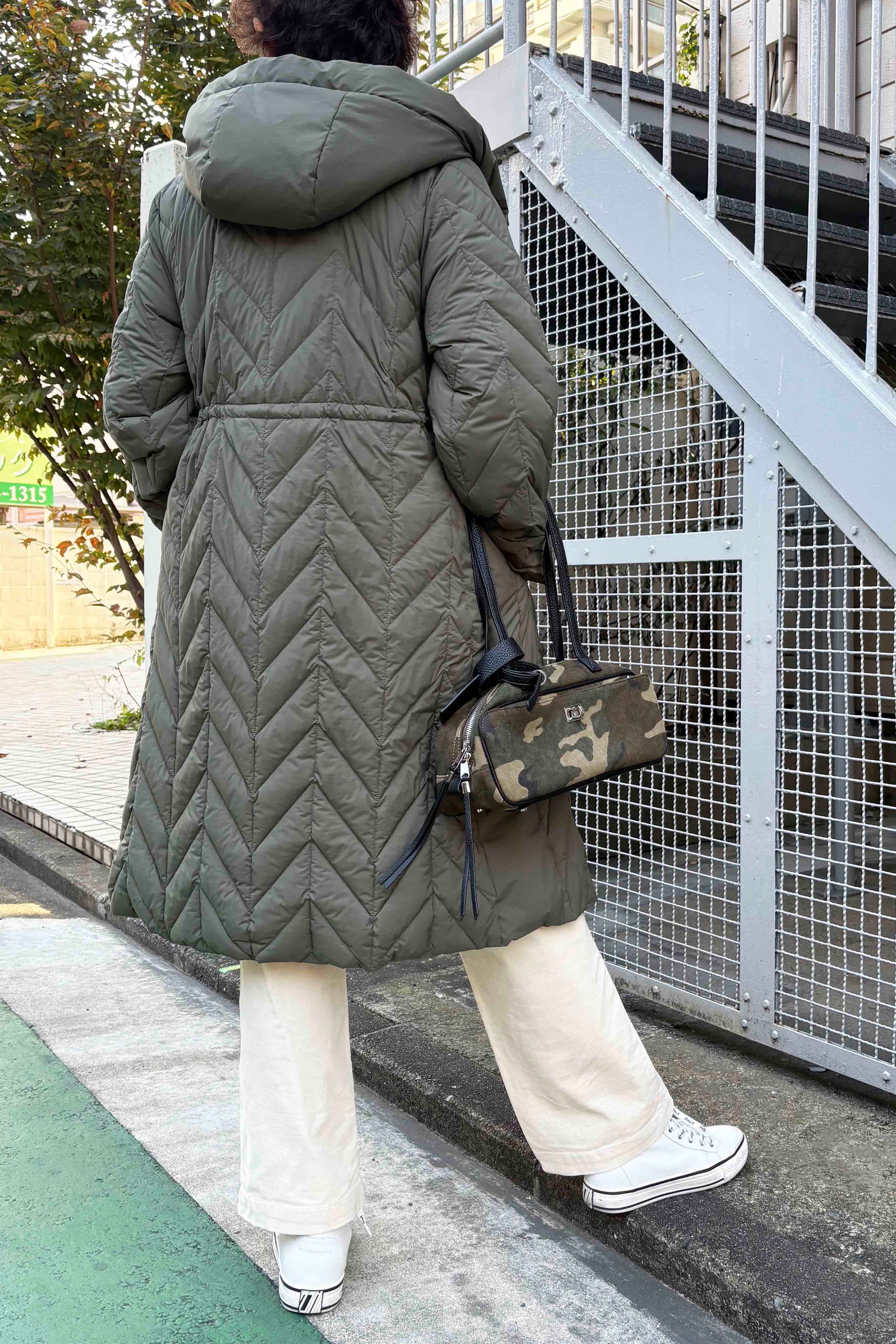 カモフラージュショルダーバッグ