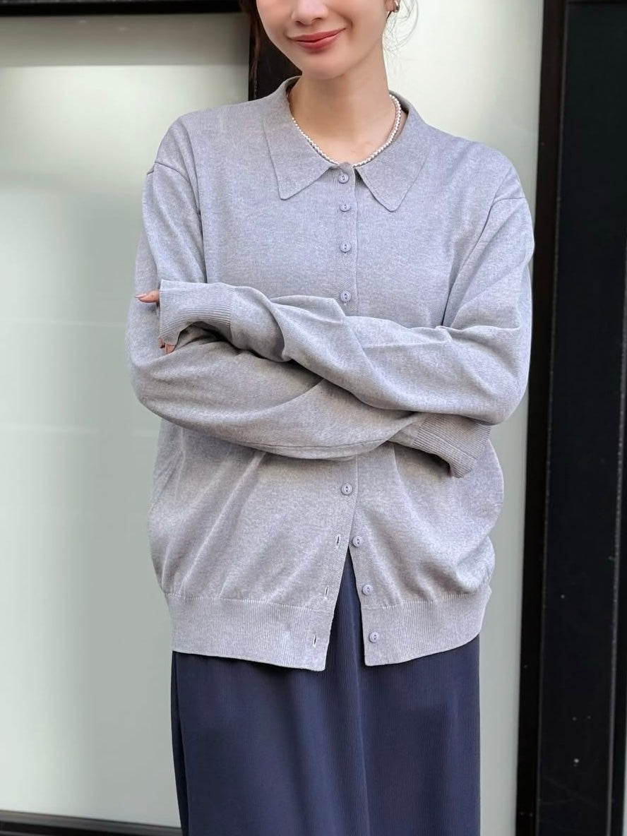 天竺ニットポロシャツ