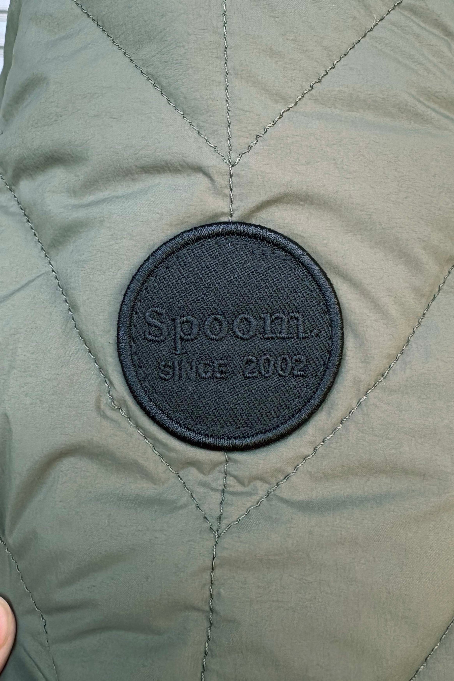 キルティングダウンコート