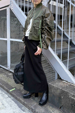 ボンバーフライトジャケット