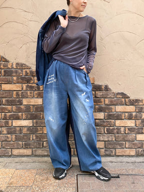 グラフィティデニムパンツ | GRAFFITI DENIM PANTS