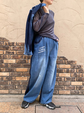 グラフィティデニムパンツ | GRAFFITI DENIM PANTS