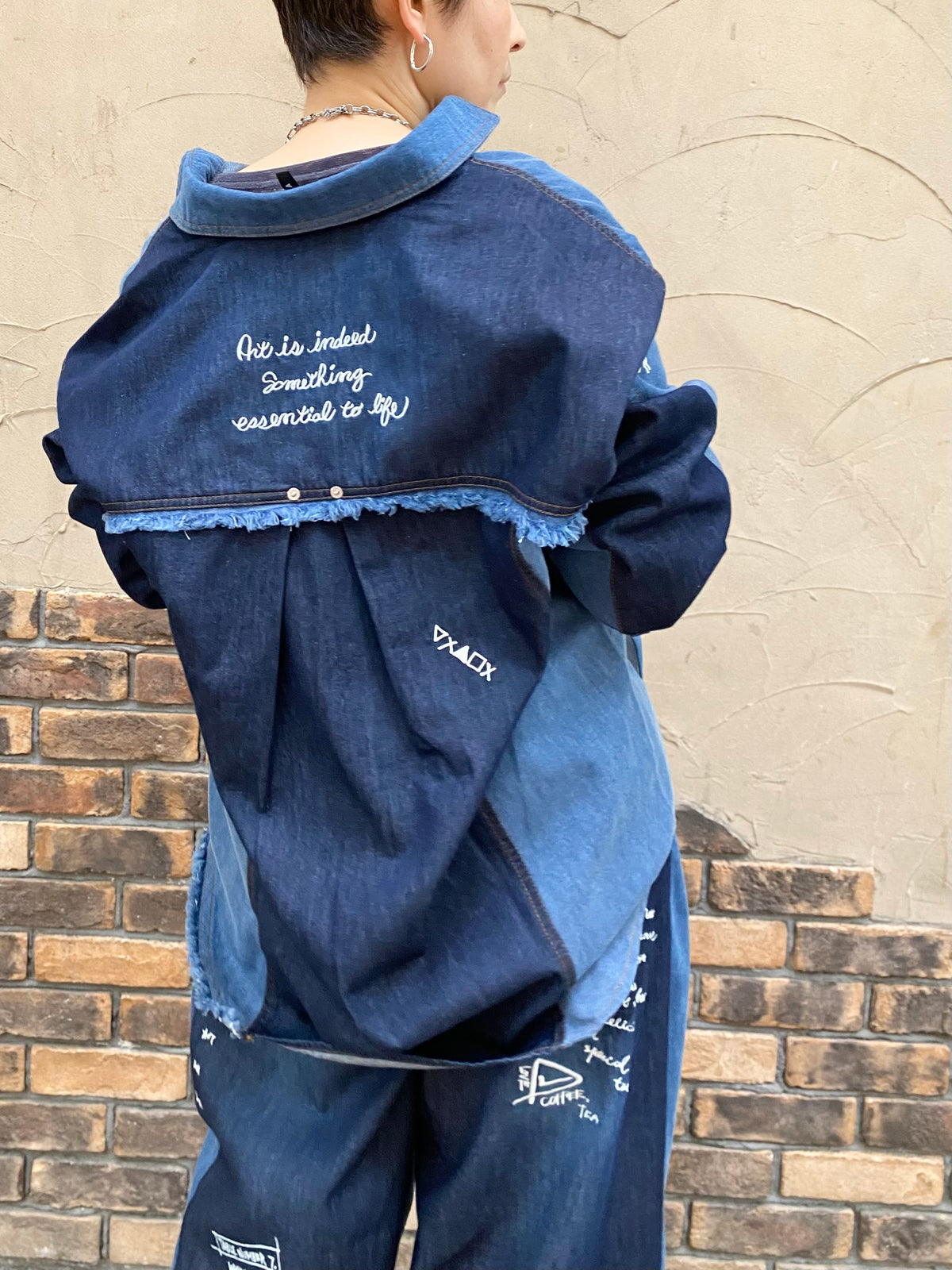 グラフィティデニムシャツ | GRAFFITI DENIM SHIRT