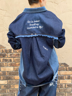 グラフィティデニムシャツ | GRAFFITI DENIM SHIRT
