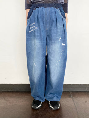 グラフィティデニムパンツ | GRAFFITI DENIM PANTS