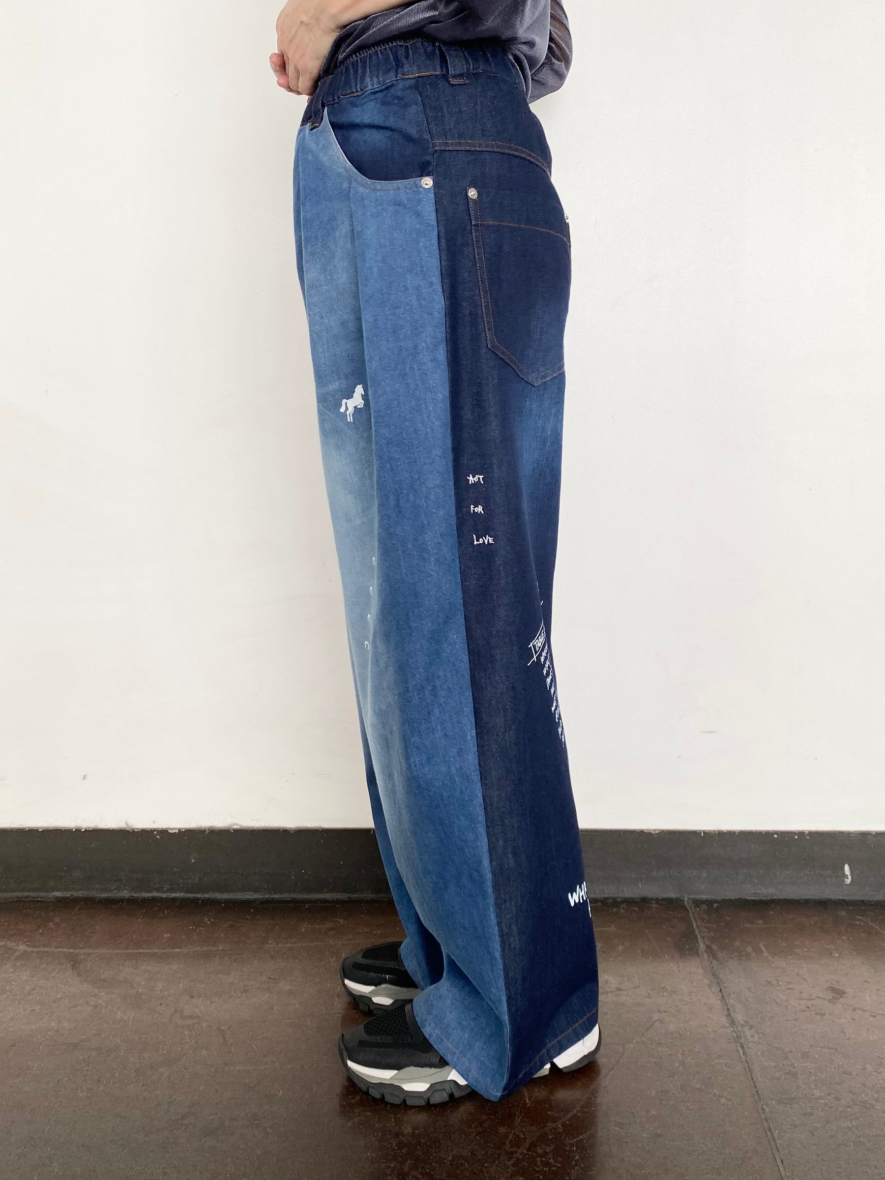 グラフィティデニムパンツ | GRAFFITI DENIM PANTS