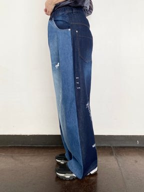 グラフィティデニムパンツ | GRAFFITI DENIM PANTS