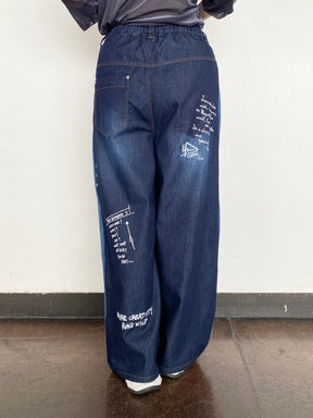 グラフィティデニムパンツ | GRAFFITI DENIM PANTS