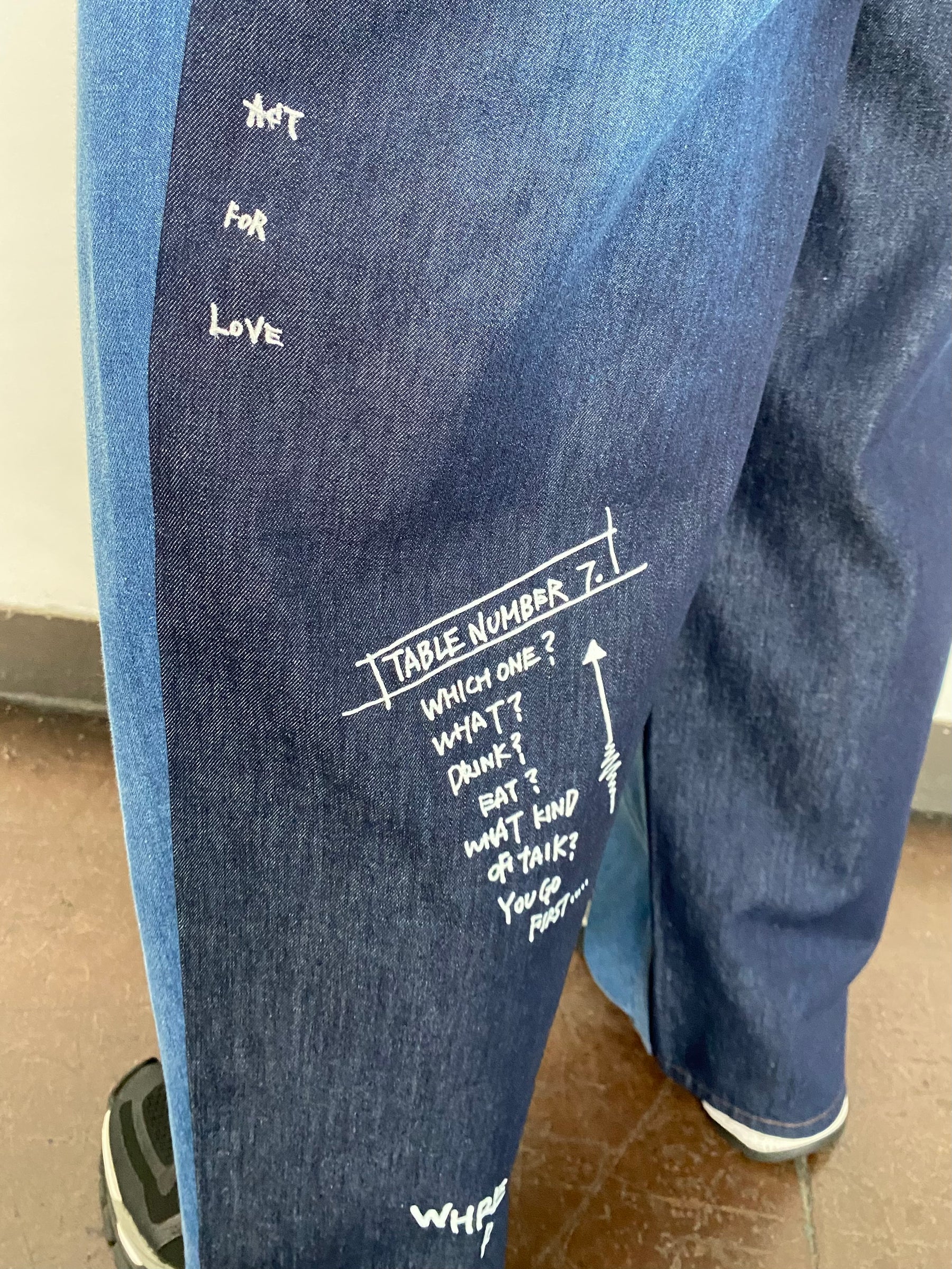 グラフィティデニムパンツ | GRAFFITI DENIM PANTS