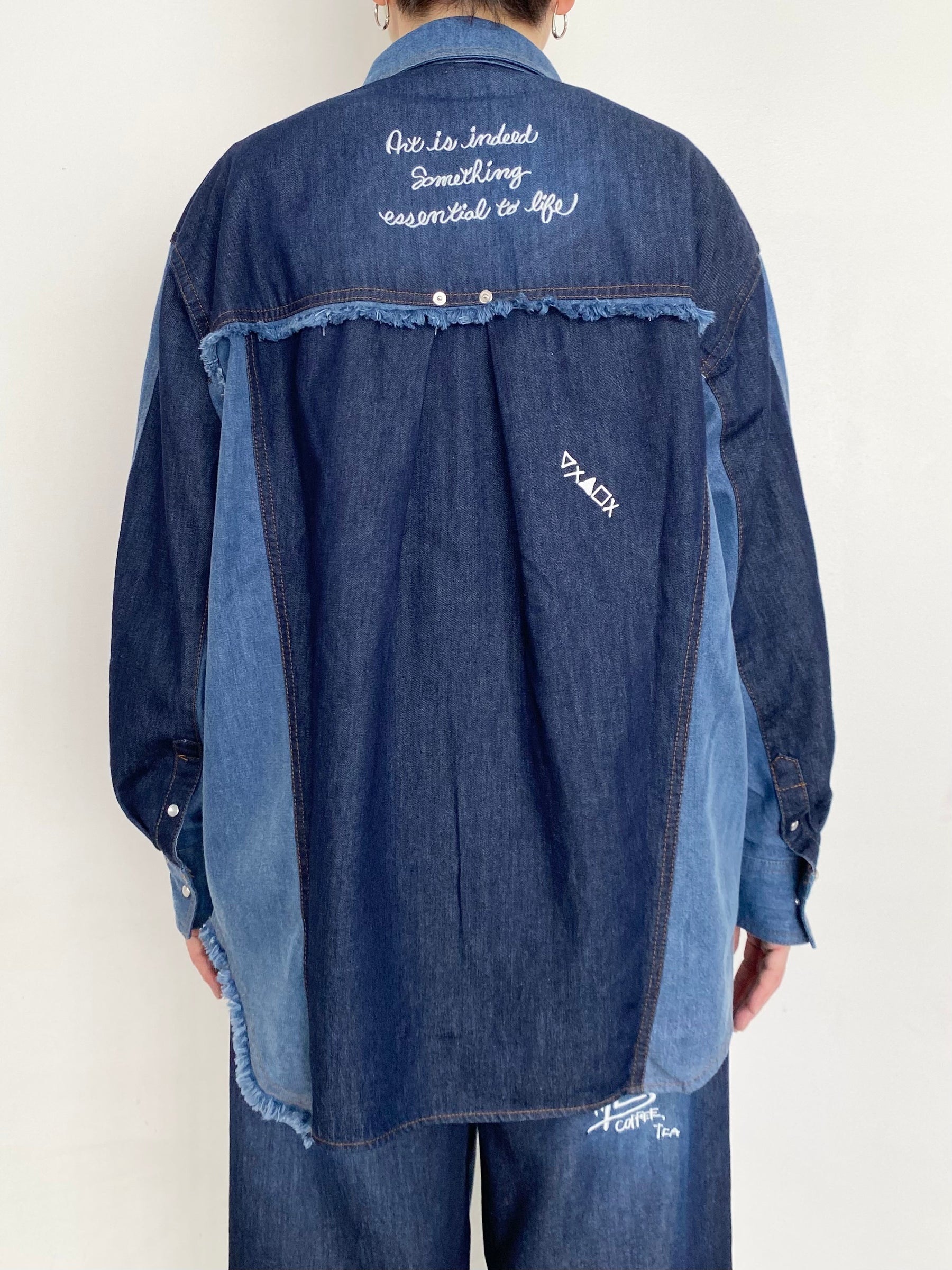 グラフィティデニムシャツ | GRAFFITI DENIM SHIRT