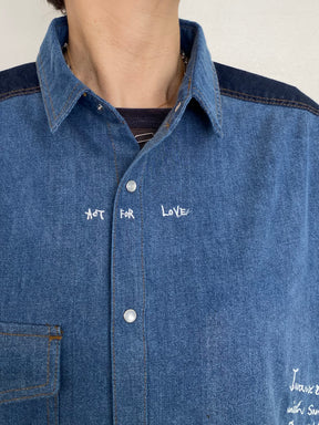 グラフィティデニムシャツ | GRAFFITI DENIM SHIRT