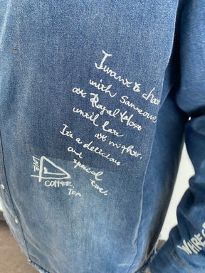 グラフィティデニムシャツ | GRAFFITI DENIM SHIRT